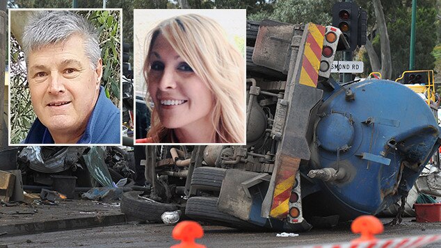 Tom Spiess, 56, and Jacqui Byrne, 41, died on August 18, 2014, when a truck crashed into cars at the bottom of the South Eastern Freeway.