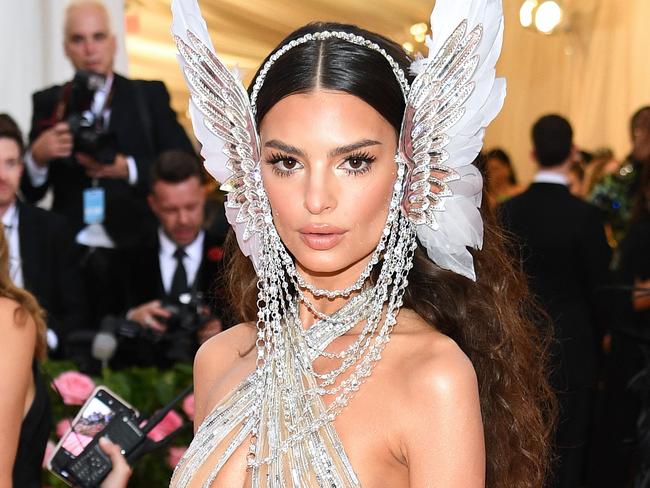 NEW YORK, NEW YORK - MAY 06: Emily Ratajkowski attends The 2019 Met Gala Celebrating Camp: Notes on Fashion at Metropolitan Museum of Art on May 06, 2019 in New York City. (Photo by Dimitrios Kambouris/Getty Images for The Met Museum/Vogue)