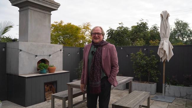 Kevin Sheedy takes a tour of the home.