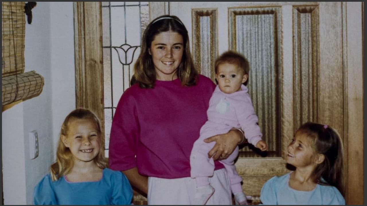 Joanne with Shanelle, Sherryn, and baby Kristin. Picture: Supplied