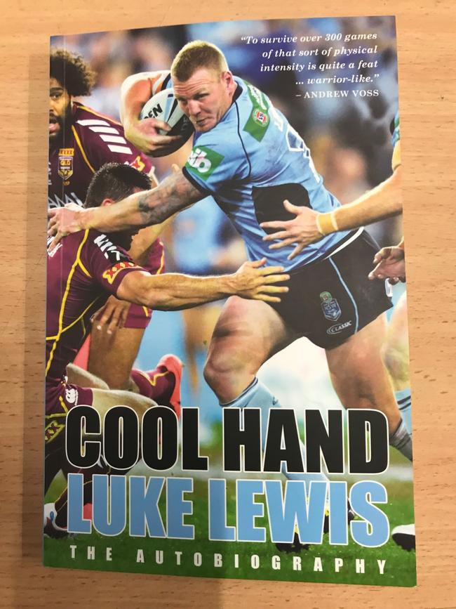 Luke Lewis has released an autobiography.