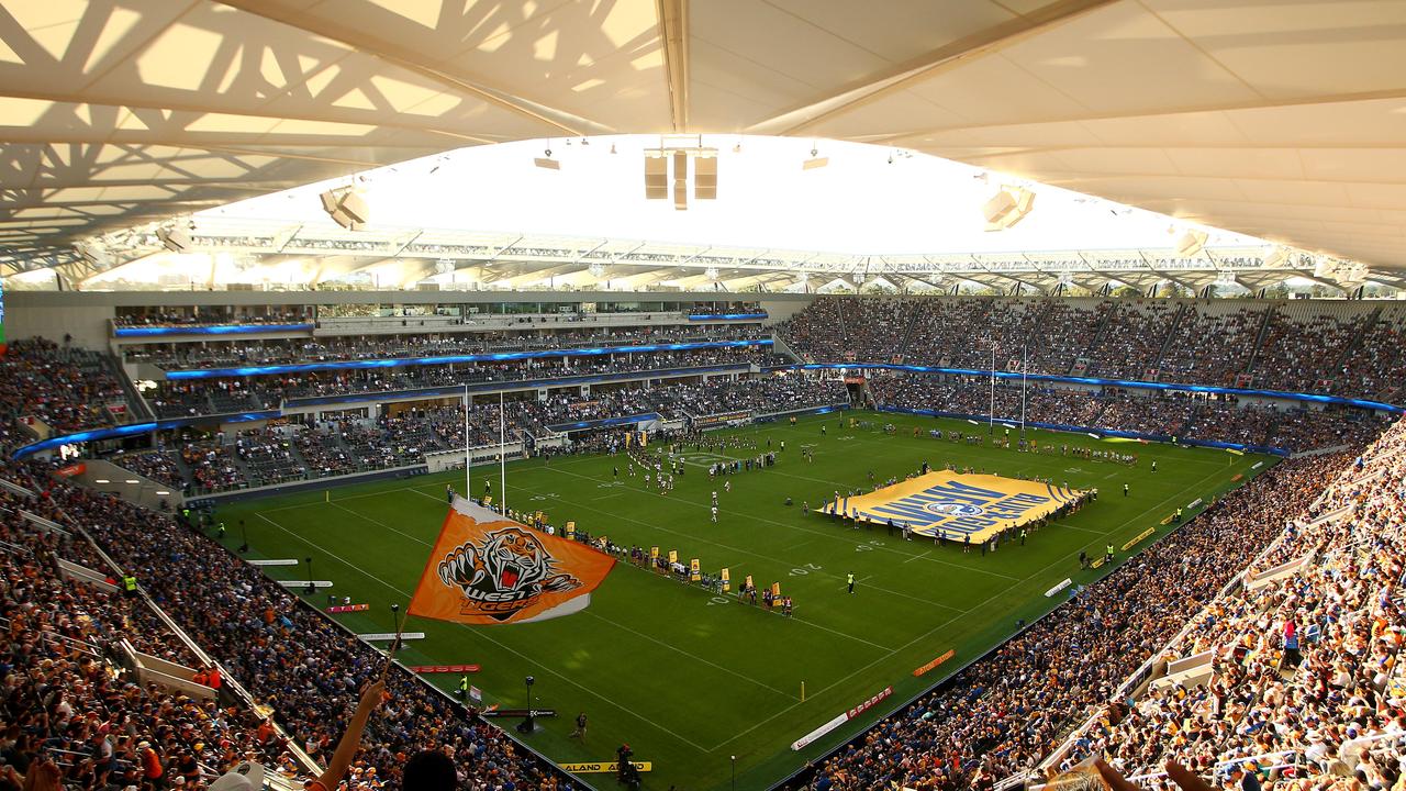 The big-drawing Wests Tigers fixture will be available only to members. Picture: Getty