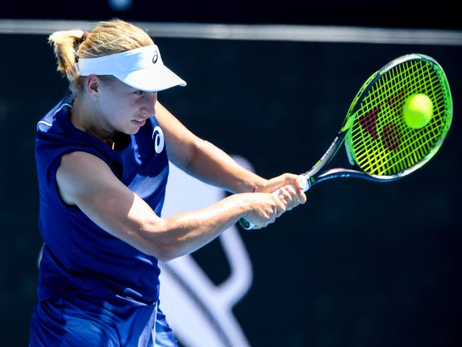 Gavrilova has her sights set on the Australian Open now. Picture: AAP