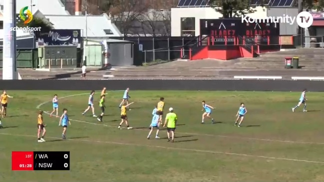 Replay: 12 Years and Under Australian Football - WA v NSW (Boys)