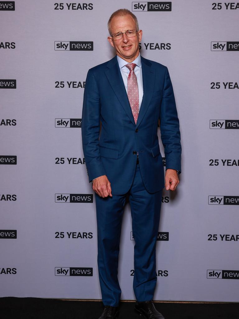 Paul Fletcher, at the Sky News 25th Anniversary celebration, at Bennelong Restaurant. Picture: Justin Lloyd.