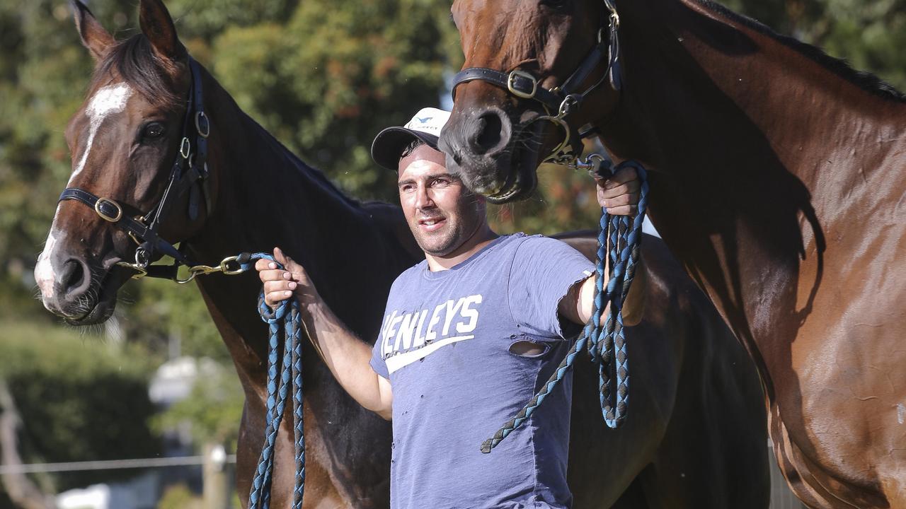 Horse trainer Gavin Bedggood with Balnarring Cup hopes
