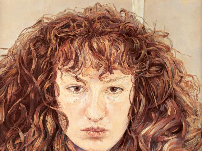 ESCAPE. CULTURE VULTURE. CRESSIDA CAMPBELL. Cressida Campbell, Self portrait, 1988, private collection, Sydney © Cressida Campbell