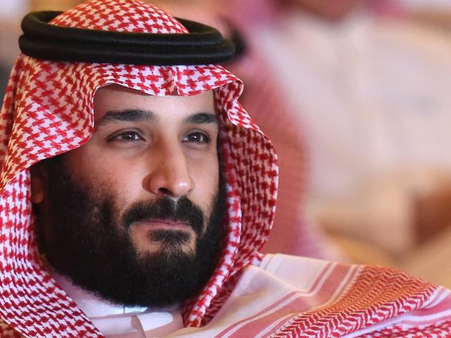 Saudi Crown Prince Mohammed bin Salman orchestrated the crackdown on elites which he claims is anti-corruption. Critics claim it’s a power grab against rivals. Picture: AFP PHOTO / FAYEZ NURELDINE