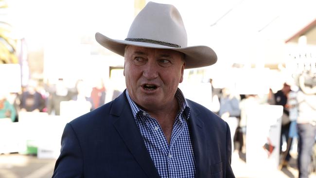 Barnaby Joyce has been an outspoken opponent of the HumeLink above ground transmission lines. Picture: Jonathan Ng