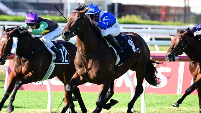 Hawaii Five Oh winning the Fred Best Classic during the Queensland winter carnival. Picture: Grant Peters-Trackside Photography