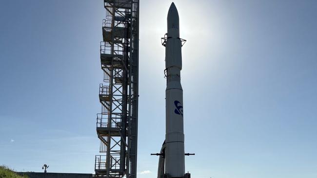 Gilmour Space Technologies has announced a launch window starting 'no earlier than' March 15 for the maiden flight of Eris, the first Australian-designed and built rocket aiming for orbit. Picture: Supplied/ Gilmour Space