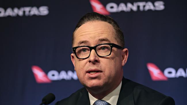 Qantas CEO Alan Joyce in February. Picture: Adam Yip