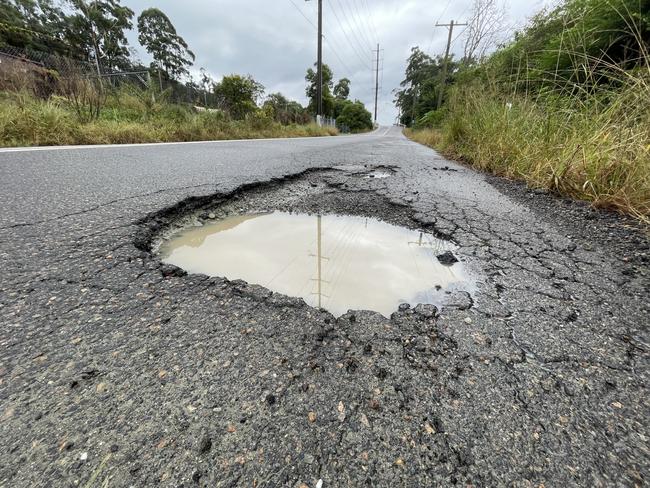 Dr Reid said the funding would go towards fixing the “crater-size” potholes.