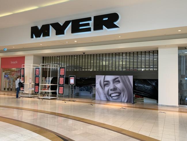 Myer gained 20 per cent.