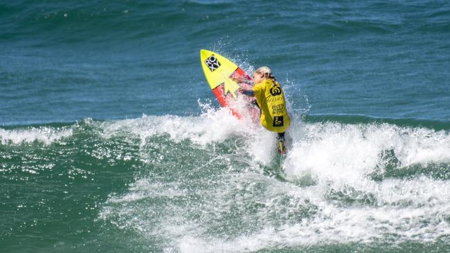 Byron Bay surfer Leihani Kaloha Zoric claimed her second title in as many days, taking out the Under-10 Girls division of the Woolworths Surfer Groms Competition at Coffs Harbour.