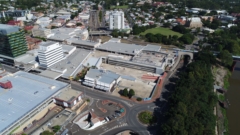 Ipswich CBD development. Picture: Rob Williams