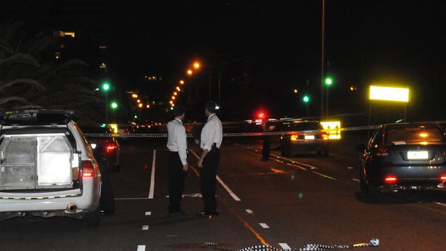 Les Samba was shot dead on Beaconsfield Parade in Middle Park. Picture: Joe Sabljak