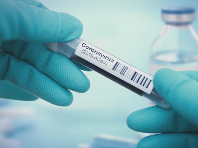 Detail of coronavirus test sample generic istock COVID-19