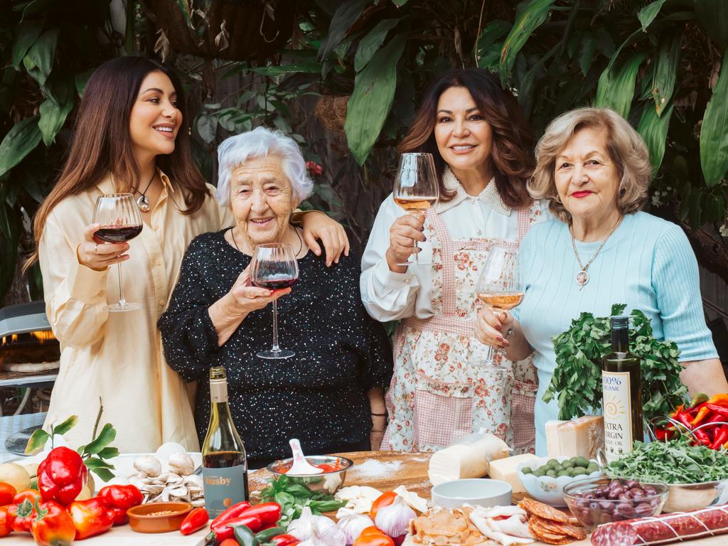 Martha had her mother and grandmothers over to enjoy the wine. Picture: Supplied