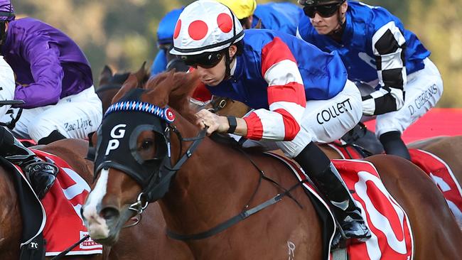 Encap will have a new rider in the Alan Brown Stakes. Picture: Jeremy Ng-Getty Images