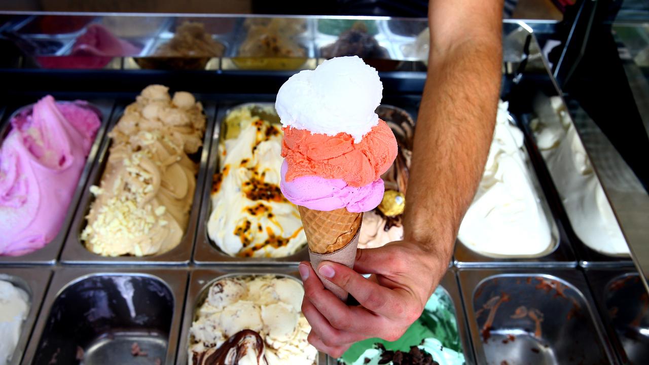 A cone at Scoop Gelati in Burleigh Heads. Picture: David Clark