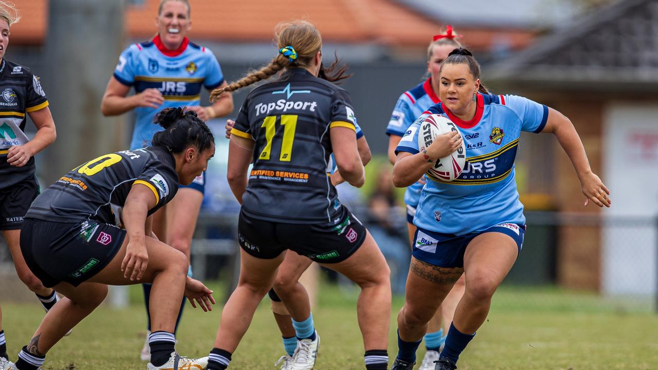 Western Clydesdales forward Jessikah Reeves will play for the PNG Orchids at the Pacific Championships. Picture: Benny Hassum Photography