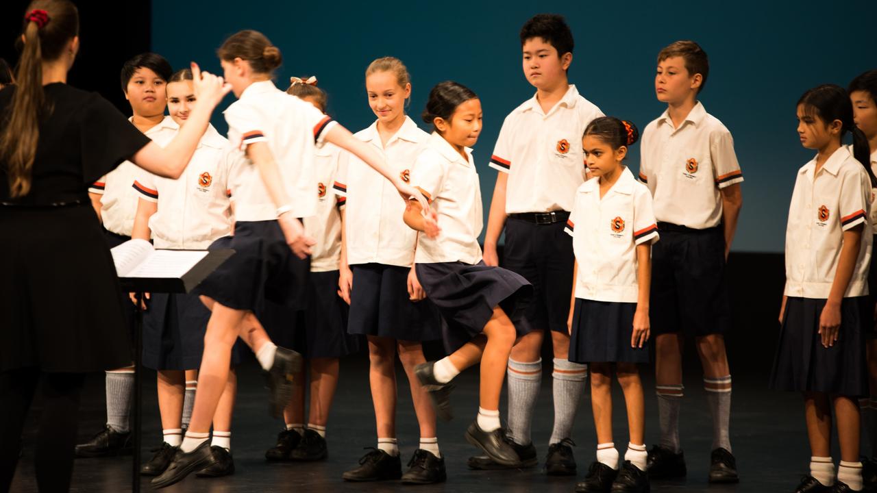 Saint Stephens's College Vox Choir at the Gold Coast Eisteddfod. Picture: Pru Wilson Photography.