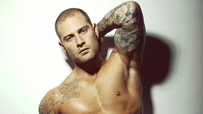 Entertainer Mick works for thriving business Aussie Hunks, an agency for topless waiters and strippers. Picture: Supplied