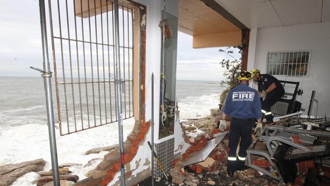 Structural engineers are hopeful the building can be saved. Picture: Ross Schultz