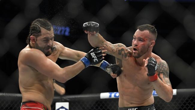 Colby Covington claimed the win over Jorge Masvidal. Picture: Getty Images