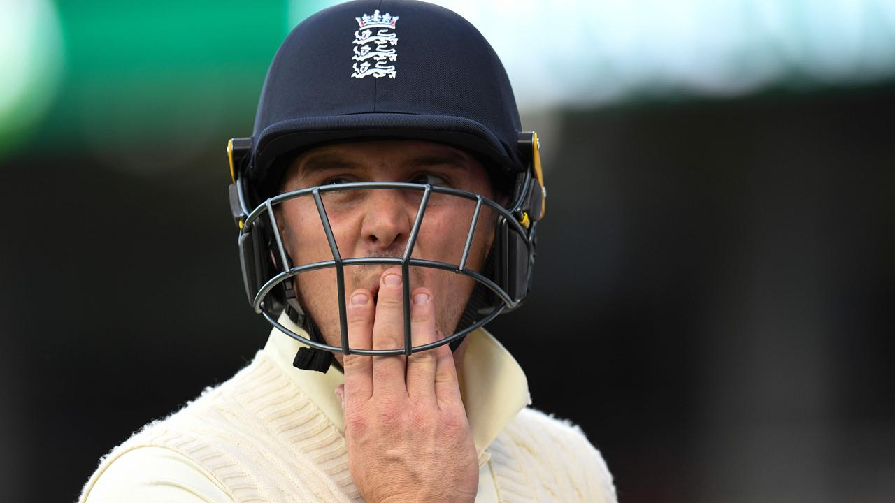 Jason Roy failed to settle after two quick wickets rocked England.