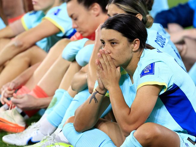 A bitter fallout between Sam Kerr and Football Australia looms. Picture: Adam Head