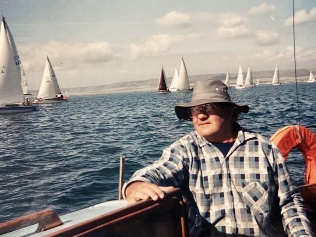 Trevor gained his love of the sea started young as a member of the Sea Scouts. Picture: Supplied