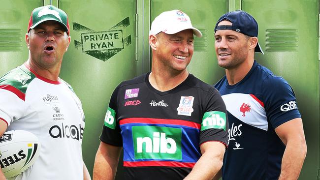 Anthony Seibold and Cooper Cronk feature in Private Ryan.