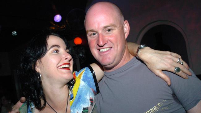 Paul “Wah Wah’s” 42nd birthday party with a “Titanic Theme” at Sugar Nightclub. Joelie Dinkles and Ben Gilbert.