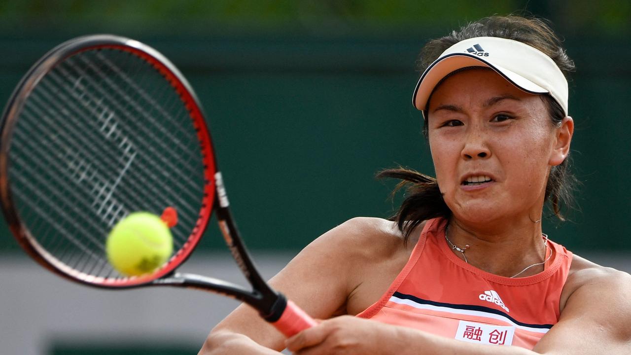 There are serious concerns for the safety of Peng Shuai. (Photo by Eric Feferberg / AFP)