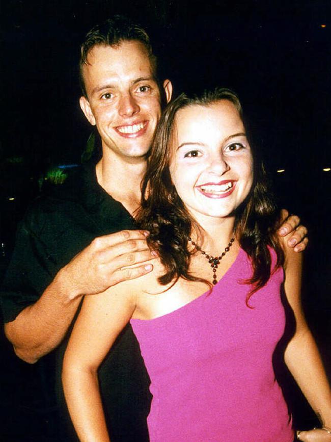 Greg Hinchcliffe and Jade Nelson at Melbas.