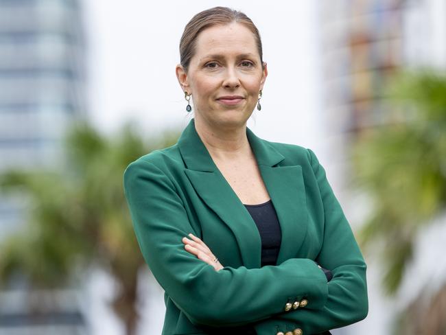 NSW Property Council executive director Katie Stevenson in Zetland. Photo Jeremy Piper