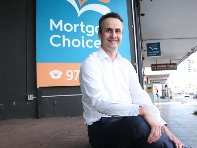 25/09/2020. Mortgage Choice mortgage broker James Algar, photographed near his office in Dee Why on Sydney's northern beaches. Britta Campion / The Australian