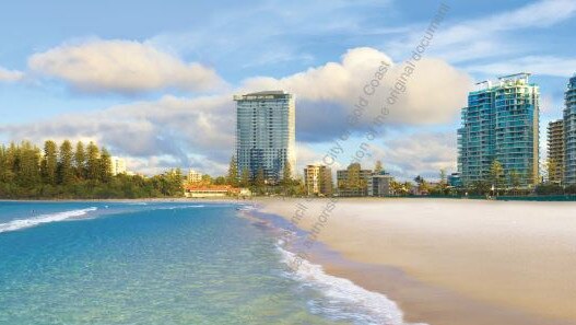 The proposed Komune development at Coolangatta.