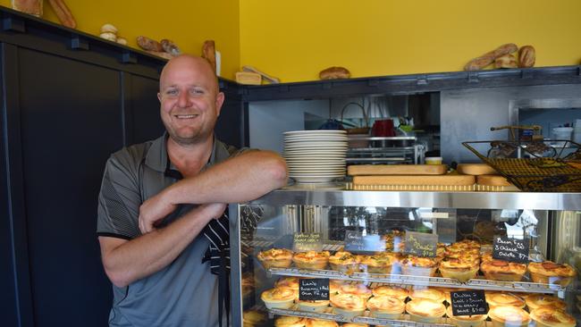 Joe Prendergast at the bakery.