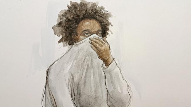 Artist’s impression of Axel Muganwa Rudakubana, 17, at court in Liverpool.