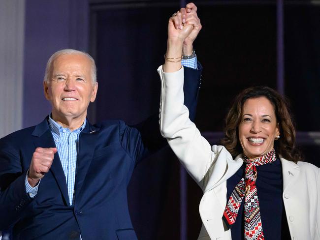 US President Joe Biden and US Vice President Kamala Harris in Washington, DC. Picture: Mandel Ngan/AFP