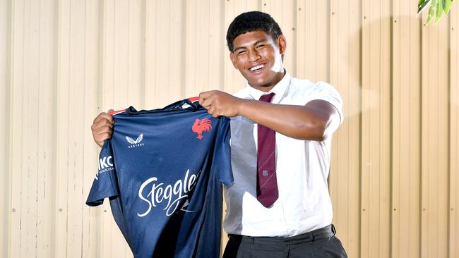 Peter Benjamin Uini of Wavell SHS. Picture, John Gass