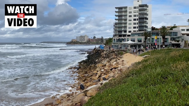 Cronulla beach erosion