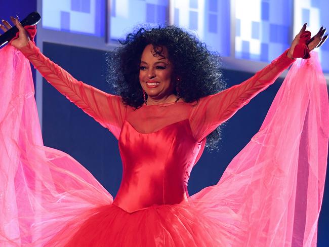 Diana Ross, as fab as ever. Picture: Robyn Beck/AFP