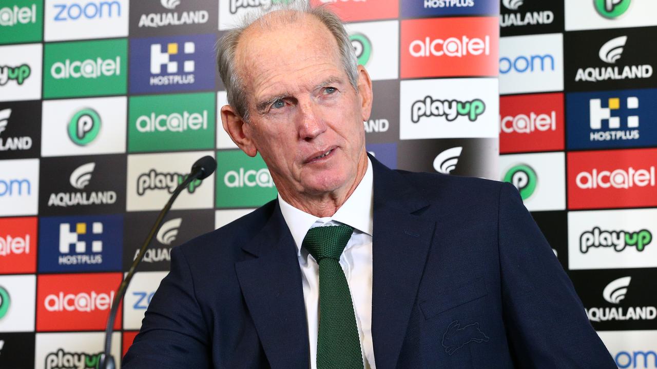 Rabbitohs coach Wayne Bennett.