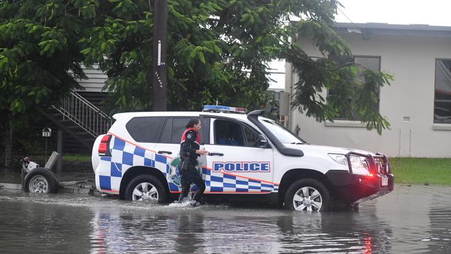 The Queensland Police Service is alerting residents that the flood danger may be growing. Picture: Cameron Bates