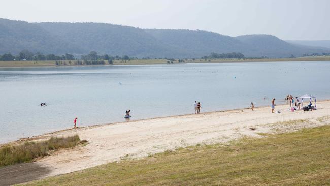 The site is set to host learn to swim classes, a sunset cinema, beach volleyball and an education program run by Sydney Zoo. Picture: NewsWire / Max Mason-Hubers