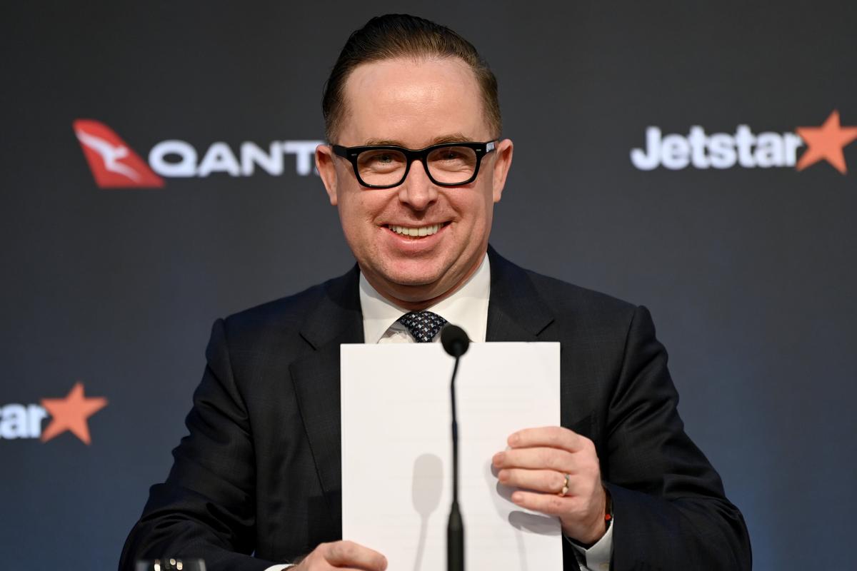 QANTAS CEO Alan Joyce has listed some new incentives. Picture: NCA NewsWire / Jeremy Piper